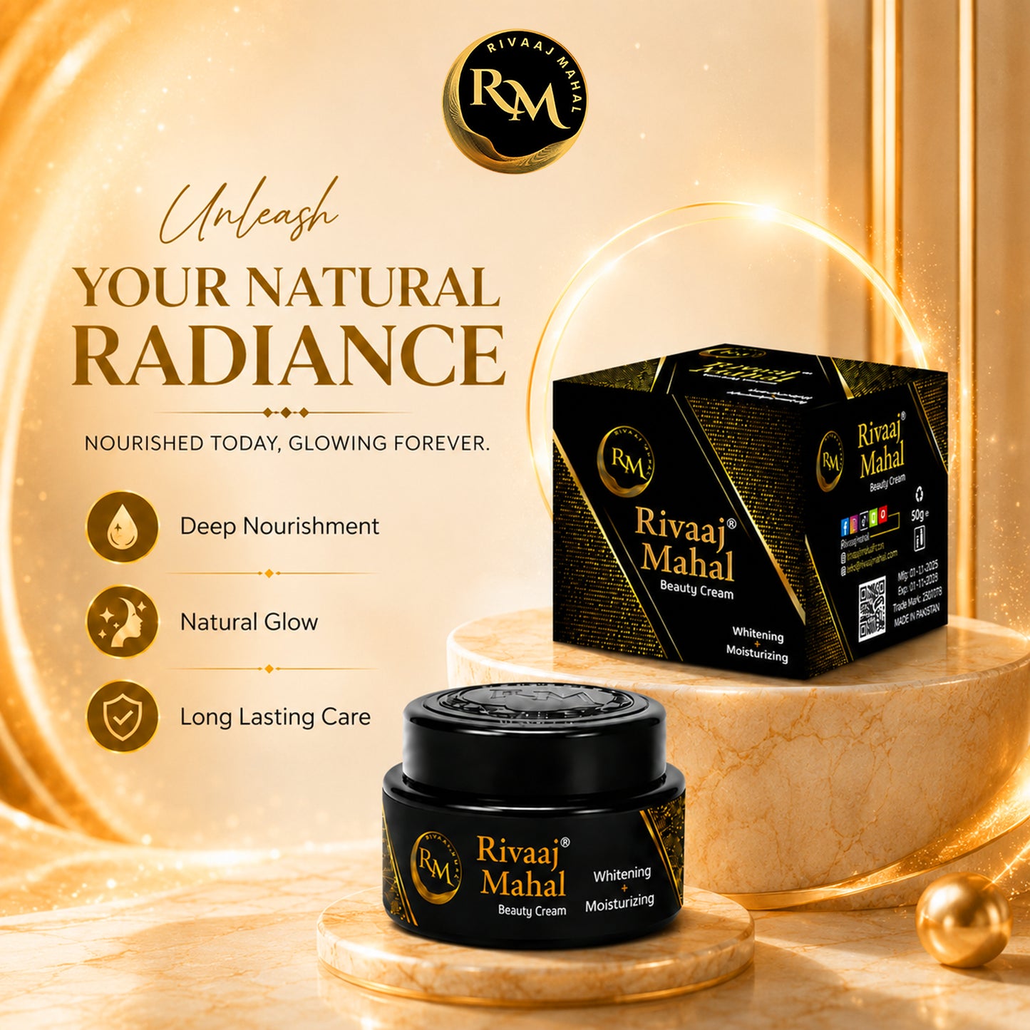 Rivaaj Mahal Beauty Cream