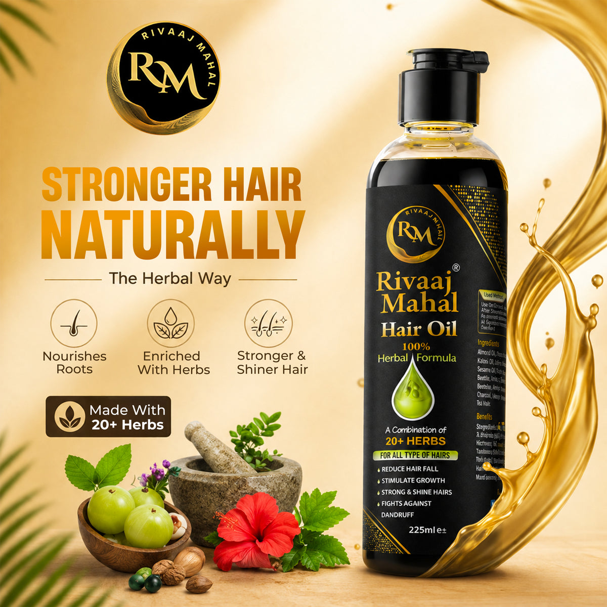 Rivaaj Mahal Hair Oil