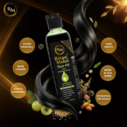 Rivaaj Mahal Hair Oil (225ml)