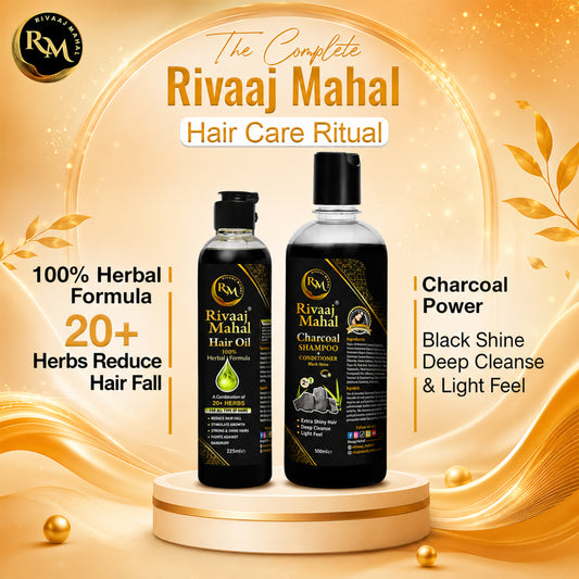 Rivaaj Mahal Hair Oil & Organic Shampoo