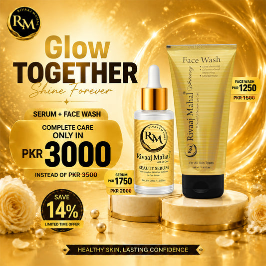 Rivaaj Mahal Beauty Serum & Face Wash