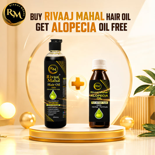 Buy Rivaaj Mahal Hair Oil Get Alopecia Oil Free